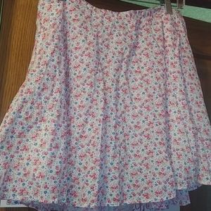 Floral Ralph Lauren Denim and Supply Skirt